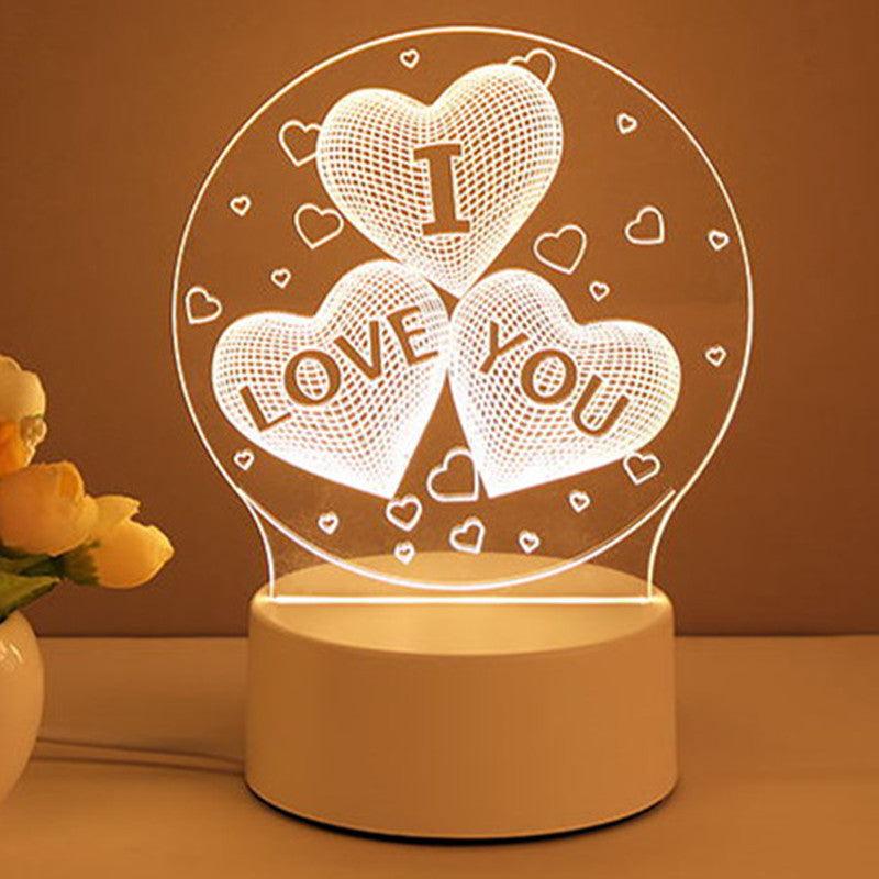 Night Light Table Lamp Bedside Lamp Bedroom - Crazyshopy