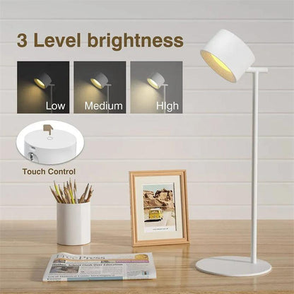 Magnetic Touchable LED USB Rechargeable Lamp - Crazyshopy