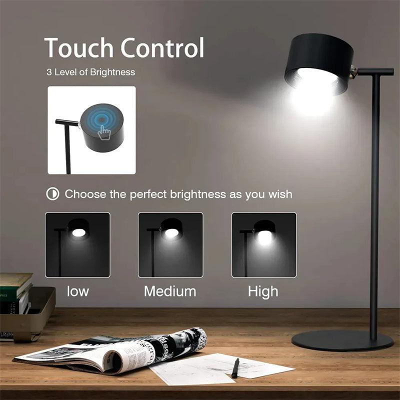 Magnetic Touchable LED USB Rechargeable Lamp - Crazyshopy