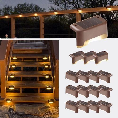 Solar Deck Lights Outdoor - Crazyshopy