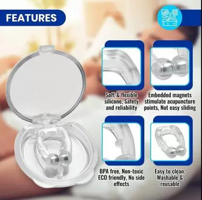 Anti-Snoring Nose Clip | Snoring Stopper Device | Crazyshopy