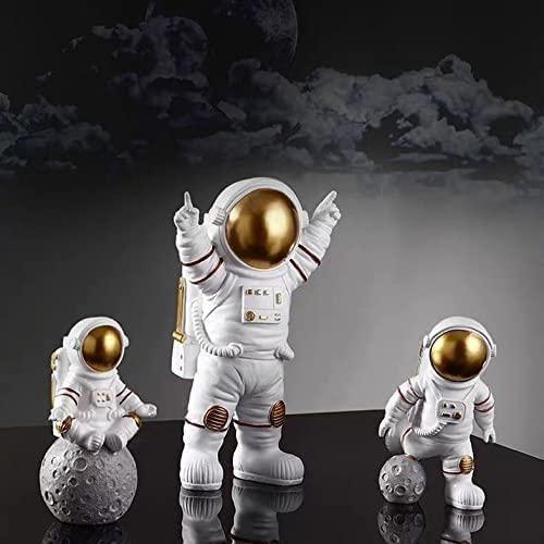 Astronaut Figurine Set | Space-Themed Decor Set | Crazyshopy