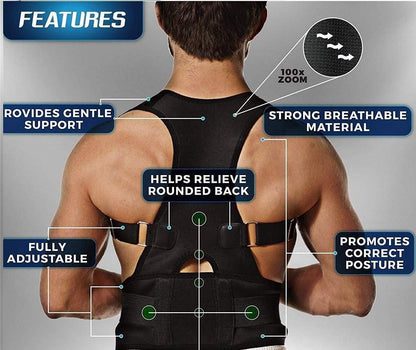Unisex Posture Brace | Posture Corrector Belt | Crazyshopy